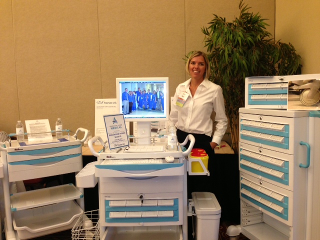 Tianao USA on display and demonstration by American River Medical co-owner Tami Neal. 
