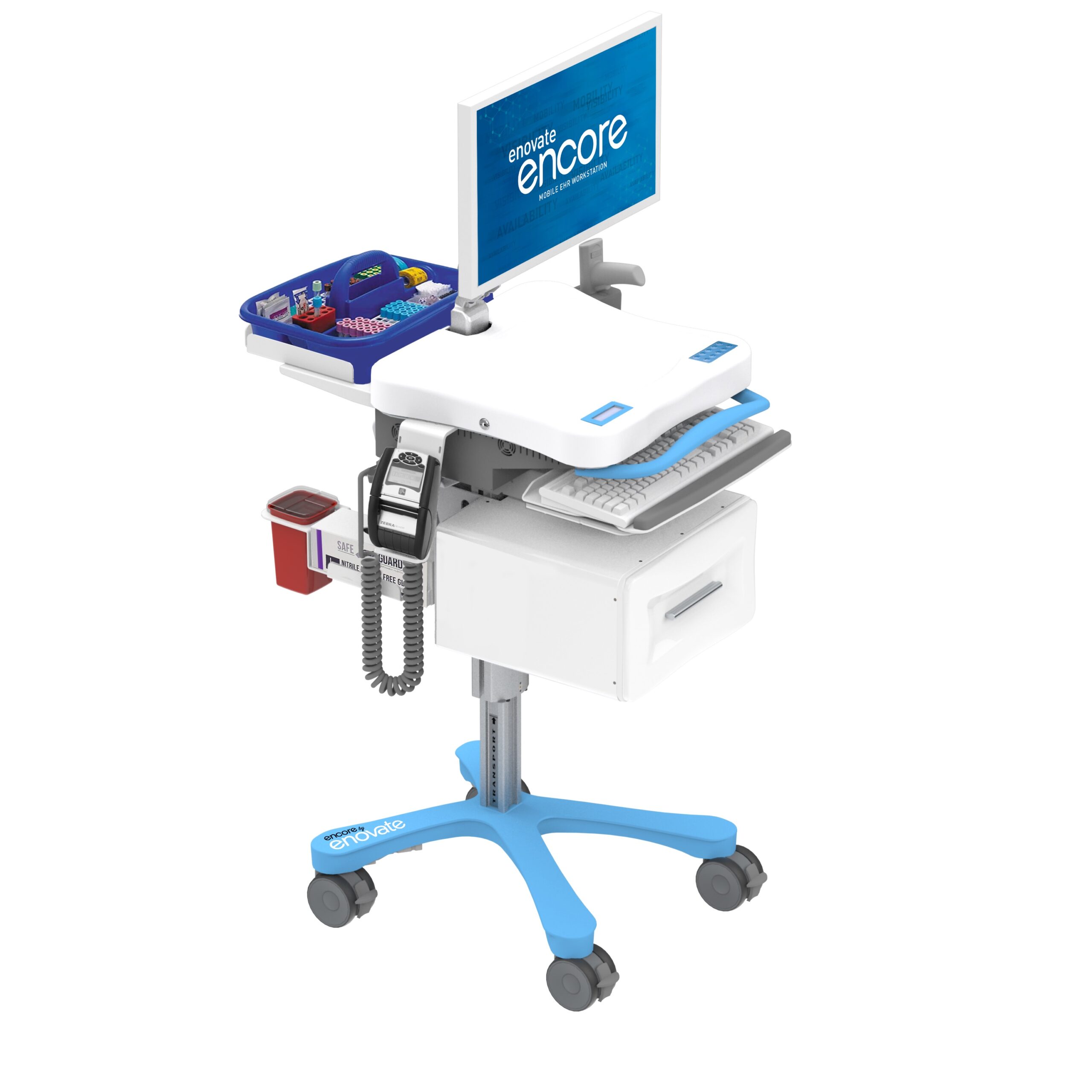 Encore™ Eco-Flex Phlebotomy Cart, MPP V2