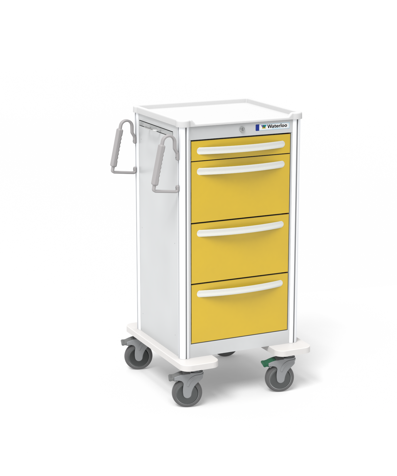 AR-EAN-103-Y-K Elite Aluminum Tall Narrow Isolation Cart