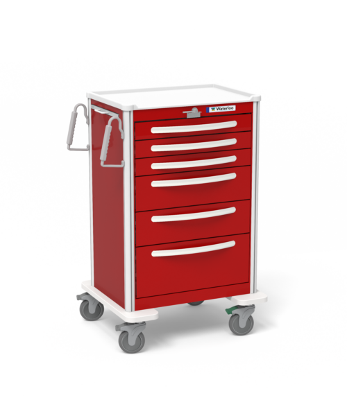 Code Cart Check Off Elite Aluminum Code Cart – American River Medical